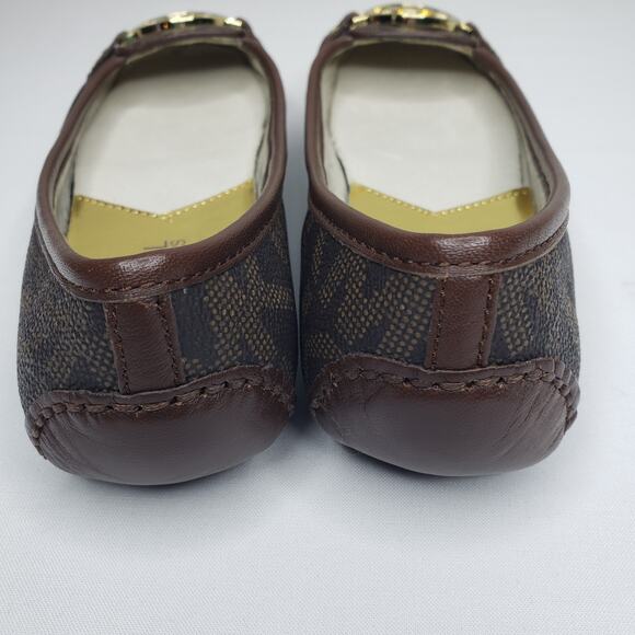 MICHAEL KORS Fulton Studded Logo Moccasin Women's Size US 5 M Brown - Picture 6 of 10